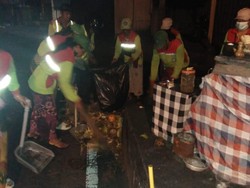 Lonjakan Sampah Saat Pengerupukan di Badung Capai 14 Ton