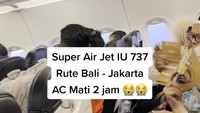 Imbas AC Mati Saat Terbang, Super Air Jet Ditegur Kemenhub!