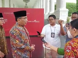 Bertemu Jokowi, Ketua Umum PBNU Bahas Formula Perdamaian Dunia