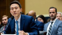 CEO TikTok Shou Zi Chew Dicecar Kongres AS 5 Jam, Dituding Agen China