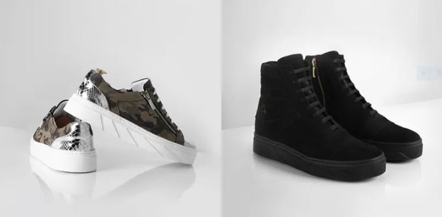 Desain sneakers Baekyun/ Foto: twitter.com/EXOfanbase_Int