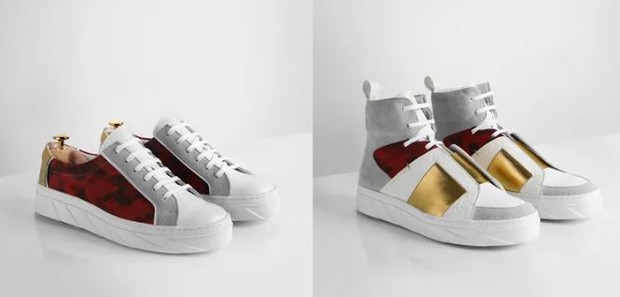 Desain sneakers Chen/ Foto: twitter.com/EXOfanbase_Int