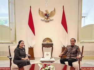 Puan: Kemarin Saya Juga Nonton Bola Sama Jokowi, Nggak Dianggap Intens?