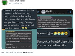 5 Makanan Gratis untuk Penghuni Kosan Bikin Netizen Terharu
