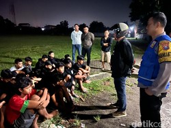 20 Remaja di Kota Kediri Diamankan Polisi Usai Perang Sarung