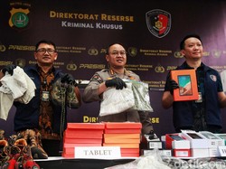 Polda Metro Bongkar Penyelundupan 577 Unit HP China Bermodus IMEI Bekas