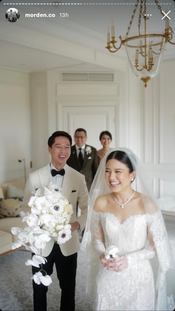 Potret pernikahan Kevin Sanjaya dan Valencia Tanoe Potret pernikahan Kevin Sanjaya dan Valencia Tanoe