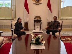 Bertemu Jokowi, Puan Maharani Bahas Persiapan Pemilu 2024