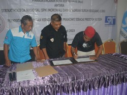 Buruh-Serikat Pekerja Deklarasi Dukung Ganjar Maju Pilpres