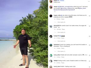 Eks Pelatih Khabib Send Location... di Maldives Eks Pelatih Khabib Send Location... di Maldives
