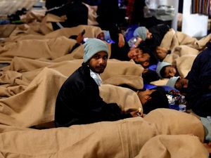 Kondisi Migran yang Diselamatkan dari Laut Mediterania Kondisi Migran yang Diselamatkan dari Laut Mediterania