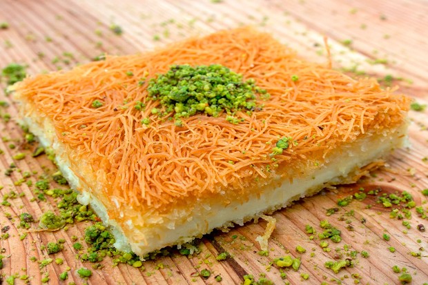 Kunafa | Foto: Palm Sweets Menu sahur khas dari berbagai negara