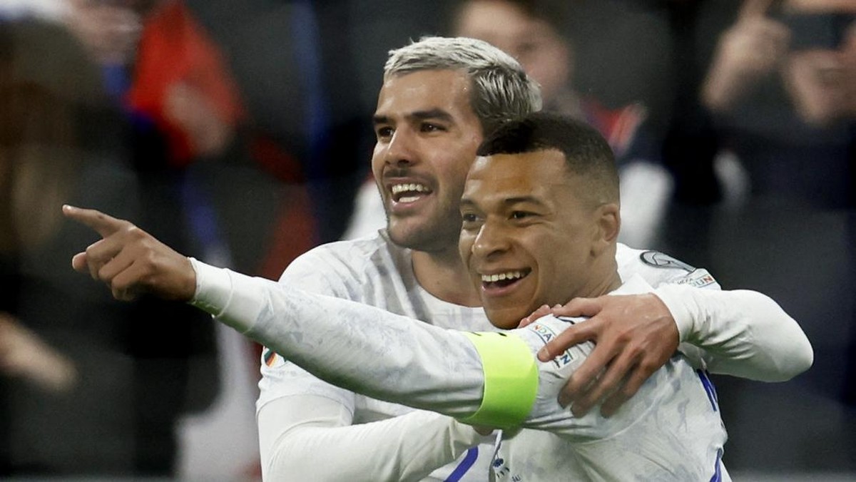 Prancis menang telak atas Belanda di kualifikasi Piala Eropa 2024. (Foto: REUTERS/GONZALO FUENTES)