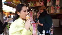 Nagita Slavina Kalap Jajan Sushi dan Es Krim di Tsukiji Market!