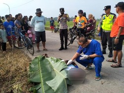 Pesepeda di Bojonegoro Terjatuh ke Parit Lalu Meninggal Dunia