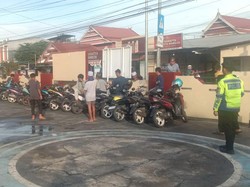 Polisi Amankan 27 Motor Balap Liar di Mamuju, Dikembalikan Setelah Lebaran