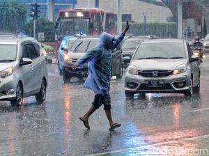 Potensi Hujan Masih Tinggi hingga April