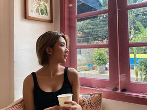 Momen Rachel Florencia saat Hangout di Kafe Kekinian