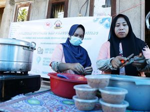 Relawan Ganjar Pranowo Gelar Pelatihan Pengolahan Kepiting