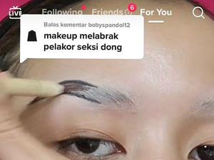 Viral Tutorial Makeup Labrak Pelakor Ditonton Lebih Dari 10 Juta Kali