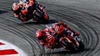 Momen Bagnaia Menangi Sprint Race MotoGP Portugal