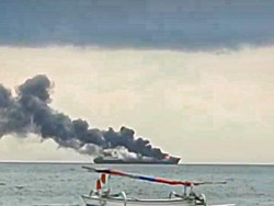 Pertamina Ungkap Titik Awal Api Kebakaran Kapal Tanker