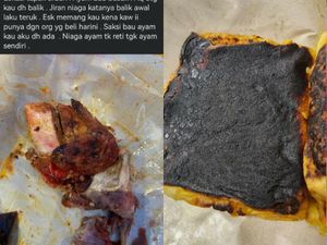 Netizen Ini Dapat Martabak Gosong dan Ayam Bakar Bau di Bazaar Ramadan