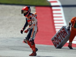 Marc Marquez oh Marc Marquez, Sedikit Lagi Podium Malah Jatuh