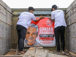 Sopik Truk di Jatim Berkreasi Lukis Mobil untuk Kenalkan Sosok Ganjar