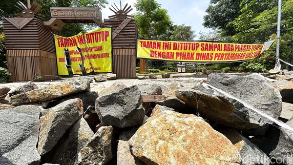 Sengketa Lahan, Taman Gantara Ditutup dan Digembok