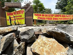 Sengketa Lahan, Taman Gantara Ditutup dan Digembok