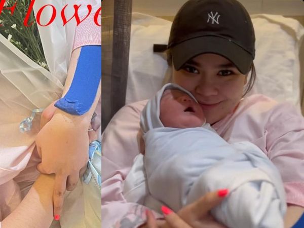 6 Foto Haru Sivia Azizah Lahiran Anak Pertama Ditemani Doula