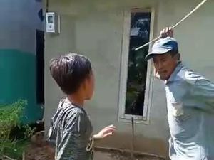 Tanpa Ampun, Kakek di Pringsewu Pukuli Bocah yang Dituduhnya Pencuri
