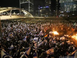 Aksi Protes Massal di Israel Berlanjut