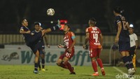 Arema vs Bali United tersaji di Stadion PTIK, Jakarta, Senin (27/3/2023).