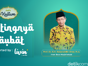 detikKultum Prof Nasaruddin Umar: Pentingnya Tobat Nasuha, Cara Terbebas dari Dosa