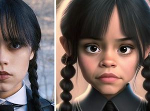 Begini Jika Karakter Film dan Serial Dibuat Animasi