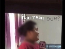 Kisah Viral Wanita Turunkan BB dari 115 Kg Jadi 63 Kg, Bikin Mantan Menyesal