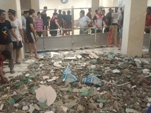 Kondisi Terkini 12 Warga Korban Kubah Masjid Roboh di Makassar Kondisi Terkini 12 Warga Korban Kubah Masjid Roboh di Makassar