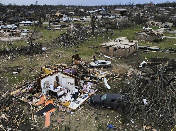 Mengerikan! Permukiman di AS Luluh Lantak Diterjang Tornado