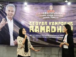 Relawan Ganjar Gelar Gebyar Kampoeng Ramadan, Ada Bazar-Pentas Seni