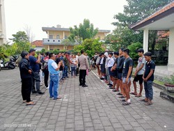 16 Remaja Diamankan Polisi gegara Tawuran Sarung