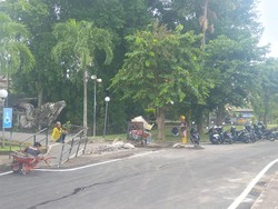 Renovasi Bangunan dan Perbaikan Jalan di Art Center Hampir Kelar