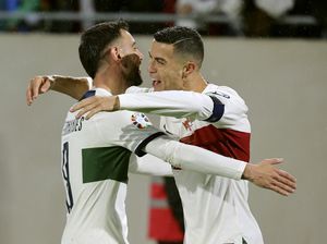 Ronaldo Brace, Portugal Pesta 6 Gol ke Gawang Luksemburg