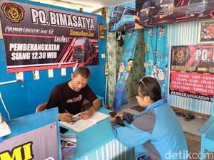 Awal Ramadan, Harga Tiket Bus Jakarta-Sukoharjo Sudah Mulai Naik