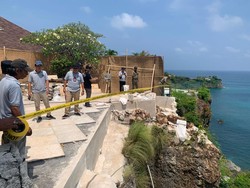 Reaksi Ayah Tiri Al, El, Dul Tahu Tebing Vilanya di Bali Longsor