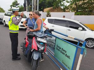Polresta Denpasar Tilang 43 WNA Pelanggar Lalu Lintas, Mayoritas Asal Rusia