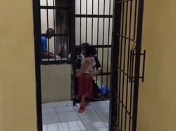 Tahanan di Jambi Viral Boleh Peluk Putri yang Jenguk, Ini Kata Polri