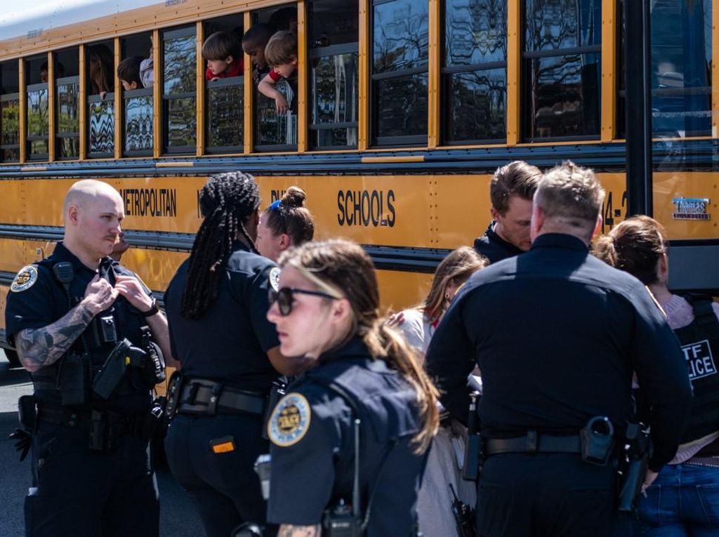 Pelaku Penembakan Massal di Sekolah Nashville AS Seorang Wanita Muda