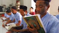 Napi di Lapas Serang Mengisi Ramadan dengan Membaca Al-Quran